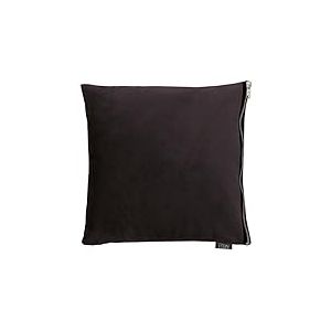 APELT Housse de Coussin, Polyester, Noir, 46 x 46 x 0,5 cm