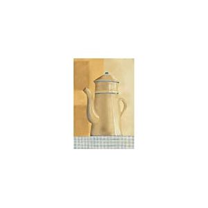Declea Home Decor Poster idéal pour la cuisine Théière - Image ancienne de haute qualité pour ameublement maison restaurant bar pub et magasins - Impressions pour décoration