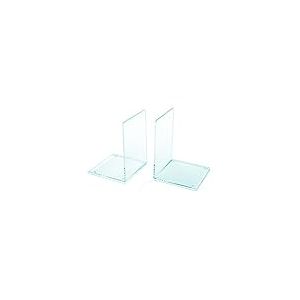 OSCO ABE1-GL Glass Look Acrylic Bookends