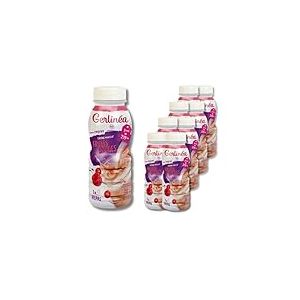 Gerlinéa - Boisson Minceur saveur Fruits Rouges - Substitut de Repas Riche en Protéines - 8 bouteilles de 236 ml