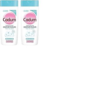 Cadum Crème Douche Douceur Velours Fleur de Coton, 450ml (Lot de 2)