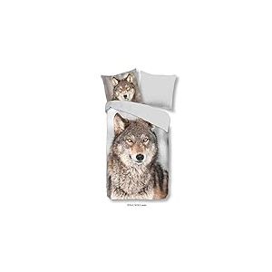 Good Morning Dekbedovertrek Flanel Nr.2028 Multi Maat: 135x200+1-80x80cm, Coton