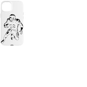 Joueurs de Football américain Quarterbacks Coque pour iPhone 15 Plus
