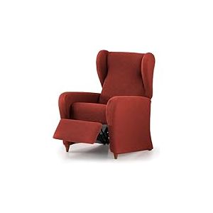 ECOMMERC3 Housse de Fauteuil Relax bi-élastique en 4 pièces, Respirante et Facile à Installer – Housse de Fauteuil Relax Couleur chaudière Protection complète et renouvellement Style tapissé