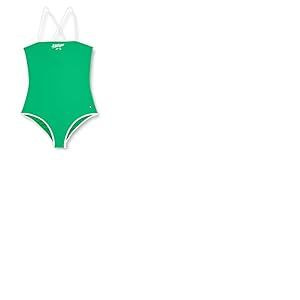 Tommy Hilfiger One Piece Ug0Ug00791 Doudoune, Green (Radiant Green), 12-14 Years Fille