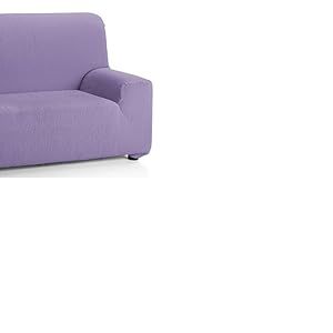 Martina Home Emilia Housse élastique pour canapé 4 Places, Lilas de 220 à 260 cm de Large