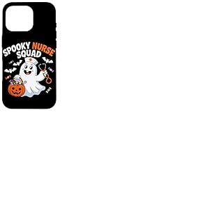 Costume d'infirmière Effrayant fantôme d'halloween – Costume d'infirmière Mignon Coque pour iPhone 16 Pro