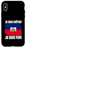 Haiti Design Drapeau Haïti Graphique pour Haïti Coque pour iPhone X/XS