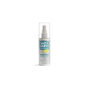 Salt of the Earth Spray déodorant naturel Lavande et vanille - Végane, protection longue durée, rechargeable, non testé sur les animaux, fabriqué au Royaume-Uni - 100 ml