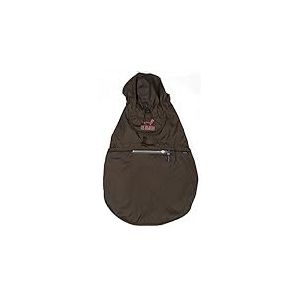 Wouapy Imperméable/Coupe Vent Pliable pour Chien Marron/Rose Taille 50