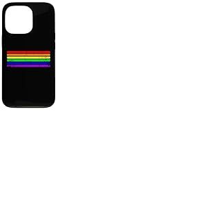 Pride Month Simple LGBT Rainbow Flag Coque pour iPhone 13 Pro