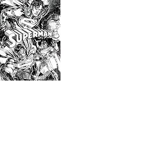 DC Comics Superman (Sketch) 60 x 80 cm Toile Imprimée