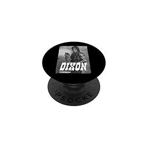 The Walking Dead Daryl Silver Portrait PopSockets PopGrip Adhésif