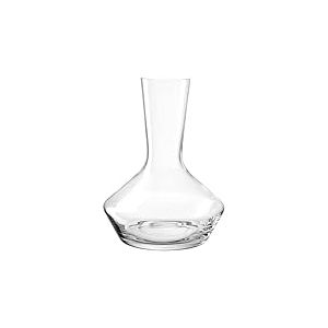 LEONARDO HOME PUCCINI Décanteur • 1 pièce • Carafe à vin • Carafe en verre • Forme bombée • Carafe à vin rouge • Récipient en verre élégant • Design sobre • Décanteur en verre élégant • Hauteur 24 cm