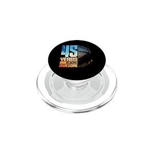 45e Anniversaire Homme basketteur Basket-Ball 45 Ans PopSockets PopGrip pour MagSafe