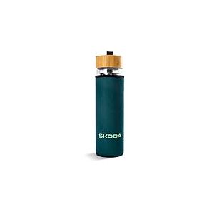Skoda 6U0050309A Bouteille en verre avec infuseur à thé