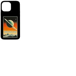 Retro Future American Space Program Inspired SciFi Graphic Coque pour iPhone 13 Pro Max