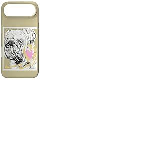 Bouledogue Anglais, Bouledogue, Elke, cœur Coque pour iPhone Air