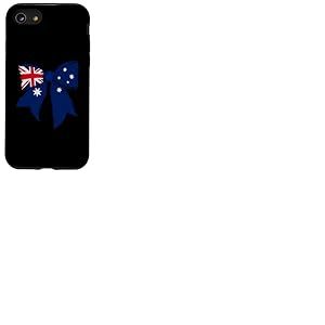 Ruban Coquette Drapeau Australien Australien Fille Coque pour iPhone SE (2020) / 7/8