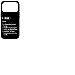 Hibiki D&eacute;finition du nom Dictionnaire Amusant Coque pour iPhone 17 Pro
