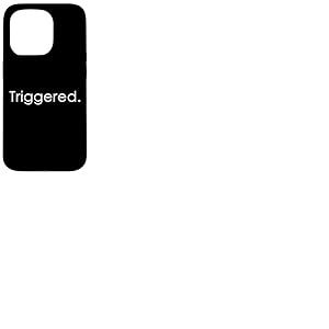 D&eacute;clencheur de Meme d&eacute;clencheur d'avertissement dr&ocirc;le Cadeau Gag d&eacute;clench&eacute; Meme Coque pour iPhone 15 Pro