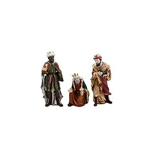 Inmaculada Romero IR Myst&egrave;re Naissance Figurine Rois Mages 3 pi&egrave;ces 40 cm Cr&egrave;che de No&euml;l Image r&eacute;sine