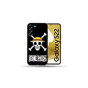 Cokitec Coque pour Samsung Galaxy S22 Manga One Piece Tete de Mort