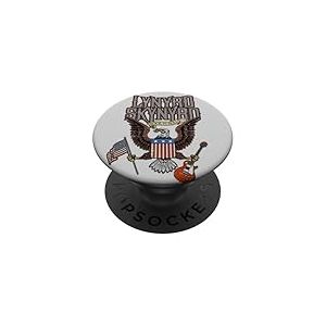 Lynyrd Skynyrd Eagle Guitare Drapeau US Classique Rock Biker R&eacute;tro PopSockets PopGrip Adh&eacute;sif