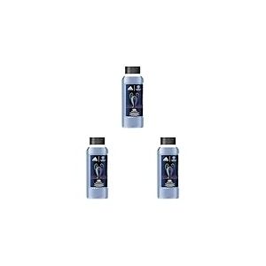 adidas UEFA GOAL Edition Gel Douche 400ml &ndash; Patchouli & Eucalyptus, Formule Vegan, Adapt&eacute; aux Peaux Sensibles (Lot de 3)