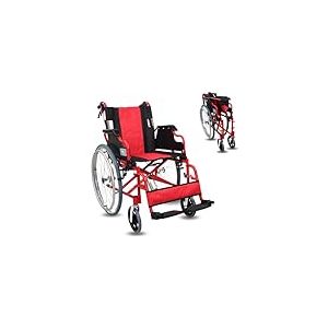 Mobiclinic, Fauteuil roulant pliant, Mod. torre, Aluminium, Double syst&egrave;me de freinage, Repose-pieds et accoudoirs rabattables amovibles, Dossier divisible, Si&egrave;ge 44 cm, Orthop&eacute;dique, L&eacute;ger