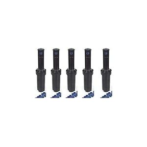 Rainbird Type 5004+ Pc Arroseur Escamotable, 10cm 5 Pi&egrave;ces, Noir