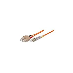 Tecline 86615 C&acirc;ble Fibre Optique OM1 62,5/125 &micro;m/Orange, 15.0 m
