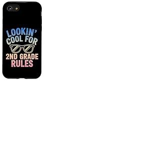 Look Cool pour la rentrée Scolaire de 2e année Coque pour iPhone SE (2020) / 7/8