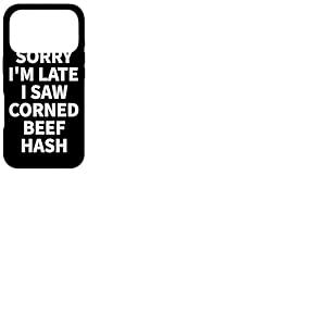 Corned Beef Hash Apparel - Design Fantaisie Amusant pour Les Amateurs de haschisch Coque pour iPhone 17 Pro