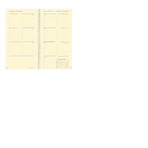 Quo Vadis - Recharge Agenda - Spiral&eacute; - 2026 - Planorizon S Prestige - Semainier Horizontal - Italien - 13 mois de d&eacute;cembre &agrave; d&eacute;cembre - 8,8x17 cm