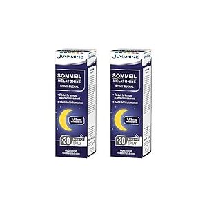 JUVAMINE - Spray Buccal Sommeil M&eacute;latonine 15Ml - Go&ucirc;t Citron - Equivalent 30 doses (Lot de 2)