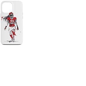 Football américain Fille Sport de Plein air Coque pour iPhone 13 Pro Max