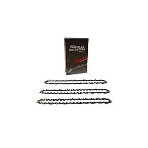 Avalon Procut Lot de 3 chaînes de tronçonneuse Avalon Procut 3/8 Profil Nomal 058" - 1,5 mm Dent carrée (92 maillons). Chaîne de tronçonneuse compatible avec Einhell, Black & Decker, Oregon