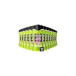 AXE - Gel Douche Homme 5en1 Epic Fresh - 24h Hydratant - 87% d'Ingrédients d'origine naturelle - parfum ananas & pamplemousse - lot de 12x250ml
