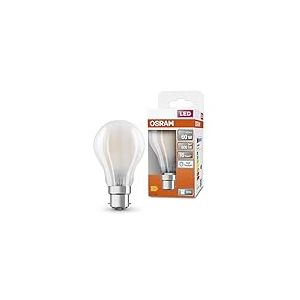 OSRAM LED Star Classic A60 LED lampe pour la base B22D, Forme de poire, GL FR, 806 Lumen, White de la lumière du jour (6500k), remplacement des ampoules de 60W conventionnelles, non dimmables, 6 pack