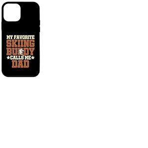 Mon pote de Ski pr&eacute;f&eacute;r&eacute; m'appelle Papa Funny Ski Lover Coque pour iPhone 12 Mini