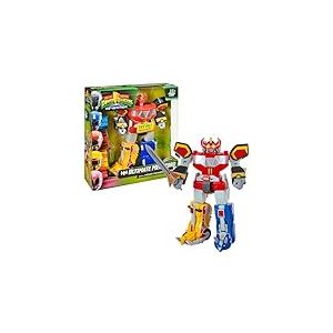 Power Rangers, Figurine géante articulée, avec Accessoires et Fonctions électroniques, 30 cm, Modèle Megazord, pour Les Enfants dès 4 Ans, PWG01