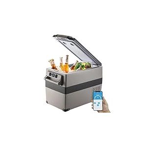 VEVOR Glaci&egrave;re &Eacute;lectrique Voiture, 45 L, R&eacute;frig&eacute;rateur Portable &agrave; Compression, 60 W, Mini Frigo, 69,3x34,5x45,6 cm, Glaci&egrave;re &Eacute;lectrique, Mini Cong&eacute;lateur Compresseur pour Maison/Voiture/Camping