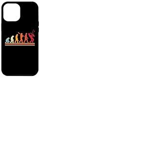 Saxophone Évolution de L'Homme Musique Sax Cadeau Coque pour iPhone 12 Pro Max