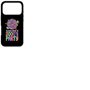 Tenue des ann&eacute;es 2000 et Design de f&ecirc;te des ann&eacute;es 2000 pour 2000 Personnes 2000 Coque pour iPhone 17 Pro