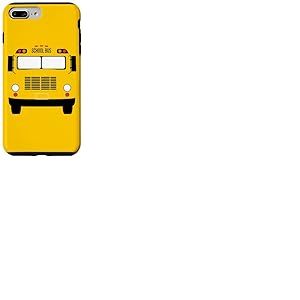 Costume de conducteur de Bus Scolaire Jaune Coque pour iPhone 7 Plus/8 Plus