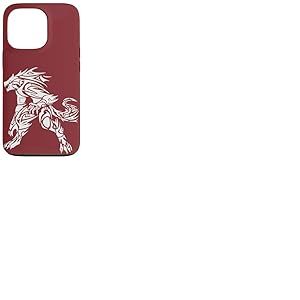 Loup-garou tribal Coque pour iPhone 13 Pro