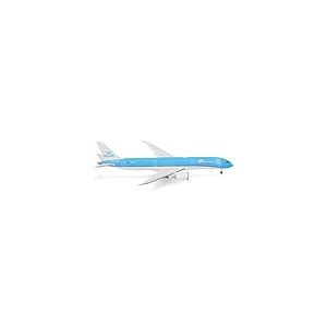Herpa mod&egrave;le r&eacute;duit Avion KLM Boeing 787-9 Dreamliner, Miniature &agrave; l&rsquo;&eacute;chelle 1:500, pi&egrave;ce de Collection, mod&egrave;le d&rsquo;Avion sans Socle, m&eacute;tal
