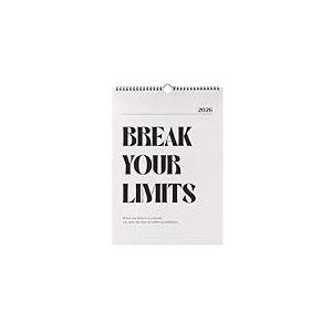 Kokonote - Calendrier 2026 Mural Grand Format Gazette - Calendrier Mural 2026 Mensuel │ Idee Cadeau : Calendriers Muraux │ De Janvier &agrave; D&eacute;cembre : Espace pour notes et Illustrations (28x39,7 cm)