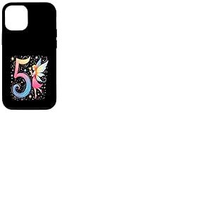 Fée Magique 5e Anniversaire Fille 5 Ans Coque pour iPhone 12/12 Pro